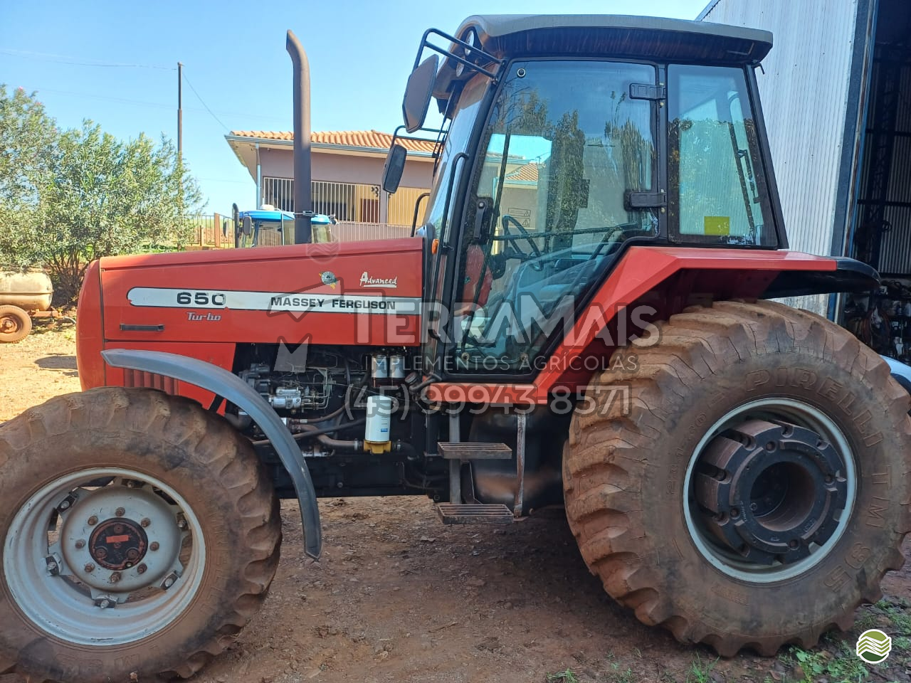 TRATOR MASSEY FERGUSON MF 650 Tração 4x4 Terra Mais Implementos Agrícolas TOLEDO PARANÁ PR